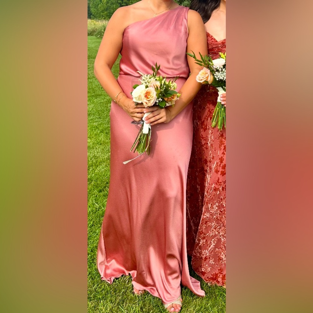 JENNY YOO SILK OCCASION DRESS